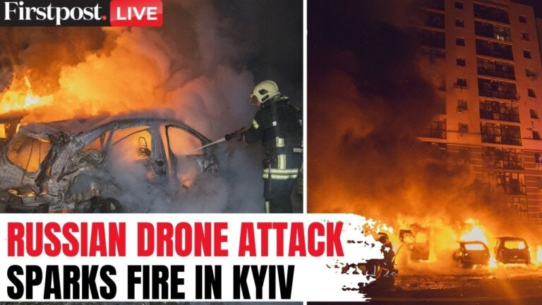 Kiev Fire Sparks Controversy: Blame Game Over Drone or Russian Attack?