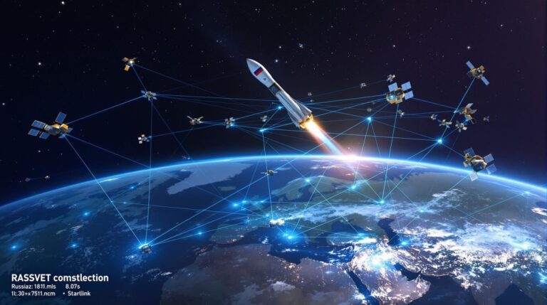 Russia Launches Ambitious Satellite Network to Counter Starlink’s Military Edge