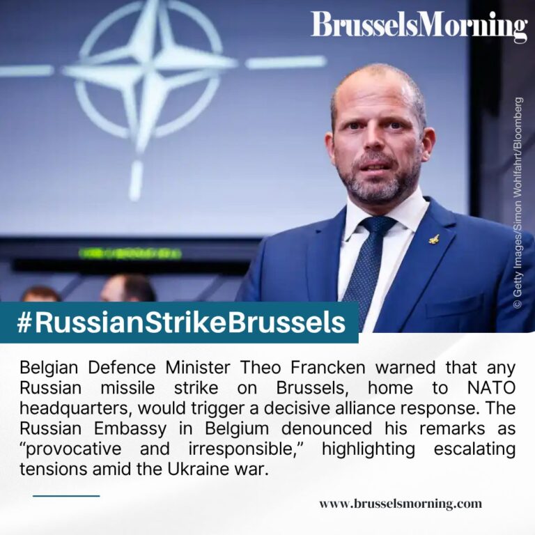 Belgian Defense Minister’s Controversial Remarks Spark Outcry Over NATO Deterrence Claims