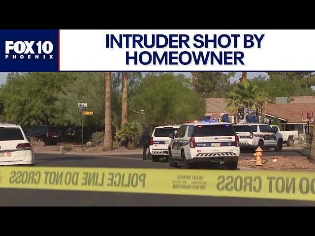 Homeowner Shoots Suspect in Phoenix Burglary Incident