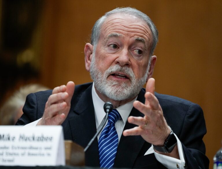 U.S. Ambassador Mike Huckabee Condemns Hamas’ October 7 Atrocity Amid Ongoing Hostage Crisis