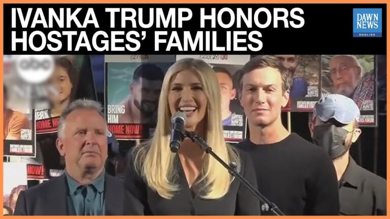 Ivanka Trump Celebrates Hostage Return at Tel Aviv Rally, Praises Father’s Peace Efforts