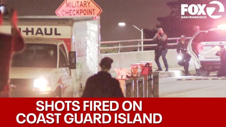 Coast Guard Opens Fire on Protester Attempting to Ram Base Gate in San Francisco Bay Area