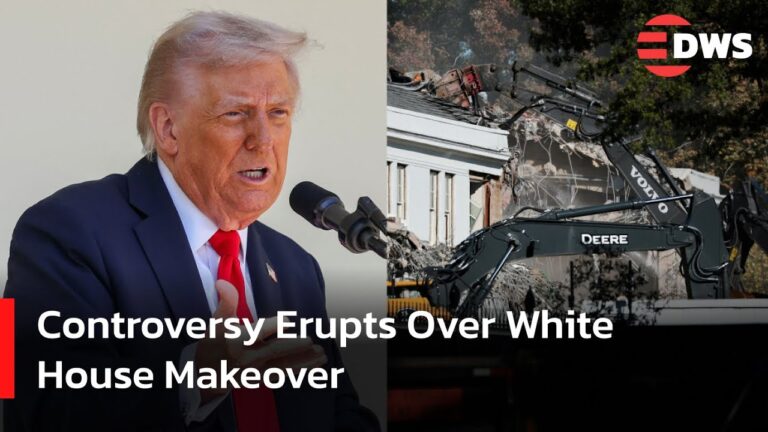Hillary Clinton Criticizes Trump’s White House Renovations Amid Controversy Over Past Actions