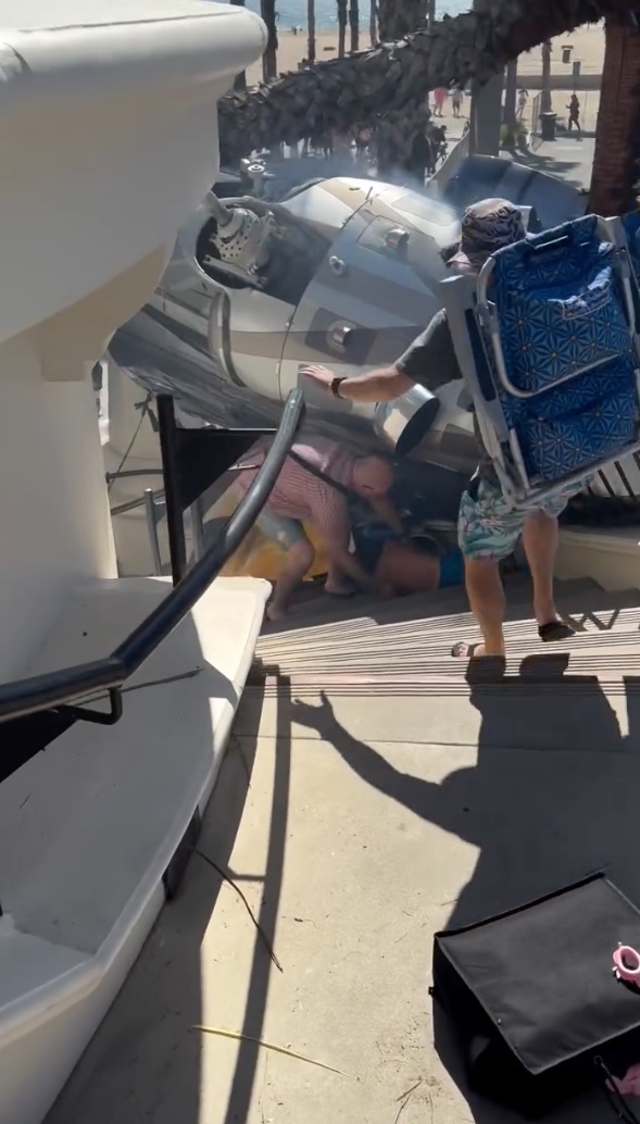 Tragic Helicopter Crash Leaves Young Boy In Critical Condition in Huntington Beach