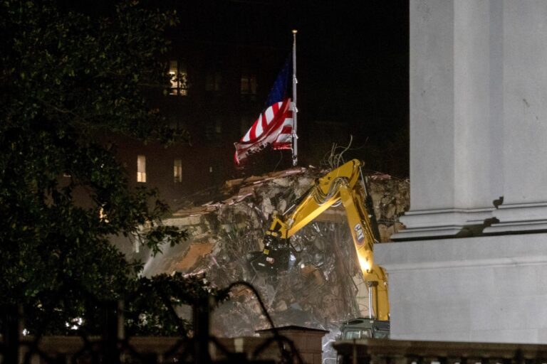 Controversial Claims of White House Demolition Emerge Amid Political Debate