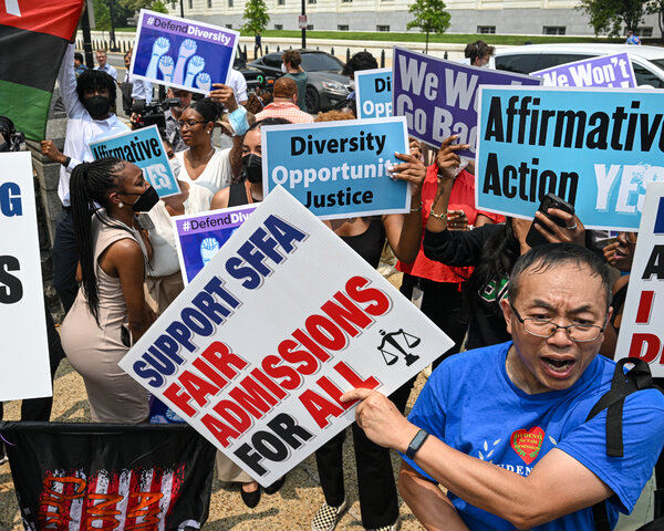 Supreme Court Affirmative Action Ruling Sparks Controversy Over University Admissions