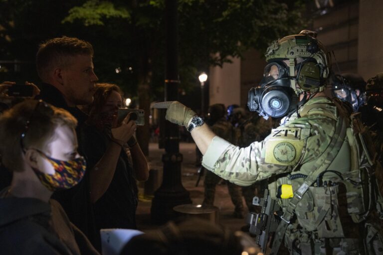 Antifa Plots Laser Attacks on Federal Aircraft in Portland