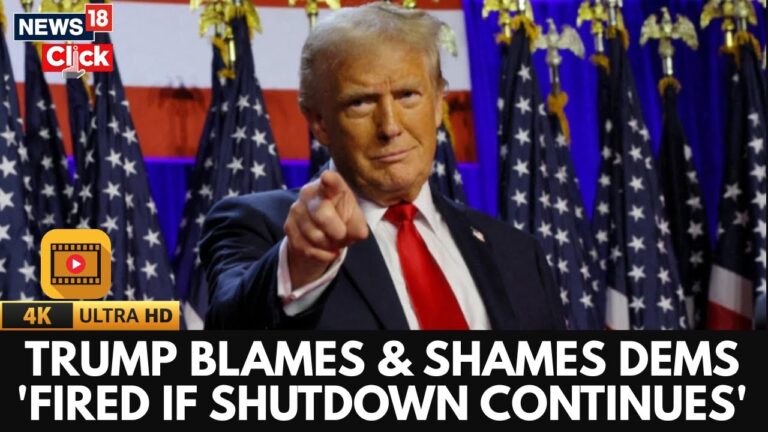 Trump Blames Democratic Shutdown for Program Cuts Amid Political Tensions