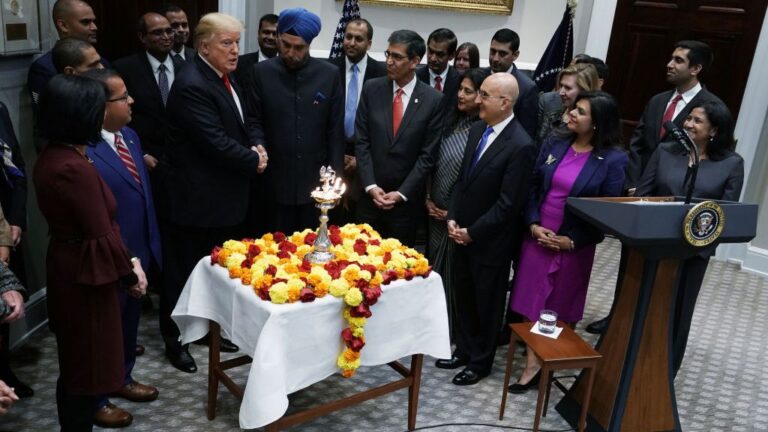Trump’s Diwali Participation Sparks Christian Criticism Over Religious Practices