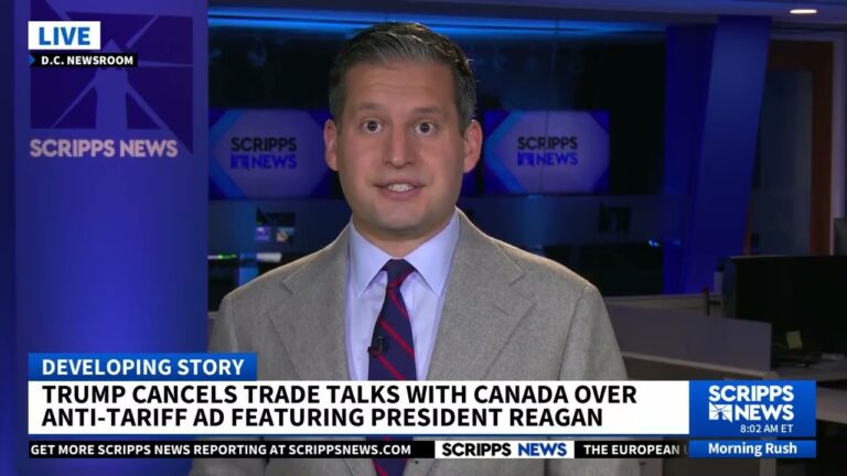 Trump Halts Trade Talks with Canada Over Misleading Reagan Ad