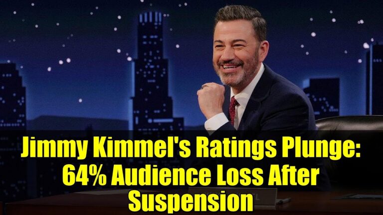 Jimmy Kimmel’s Viewership Plummets After Suspension, Struggles to Retain Audience