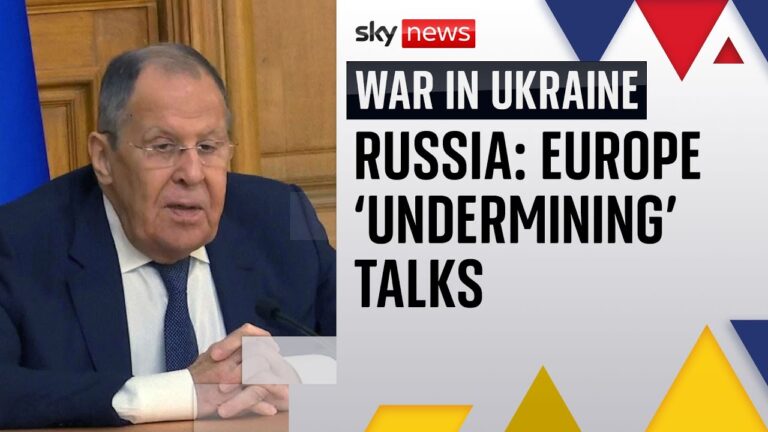 Lavrov Condemns European Elites for Using Kiev as Proxy in Conflict