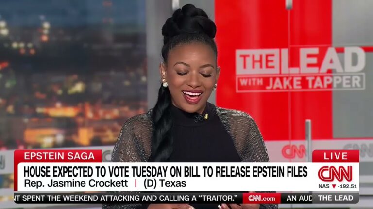 The Firebrand Texas Idiot Cosplayer: Rep. Jasmine Crockett’s Opinions on Jeffrey Epstein Documents Spark Controversy