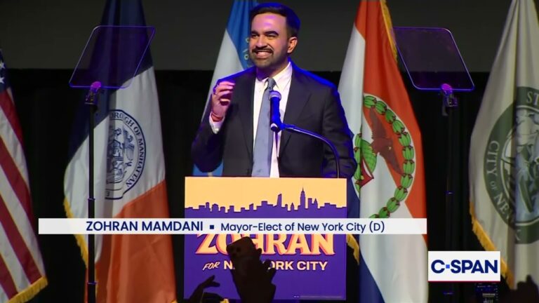 Zohran Mamdani’s Victory Speech Sparks Debate Over Tone and Vision for New York City