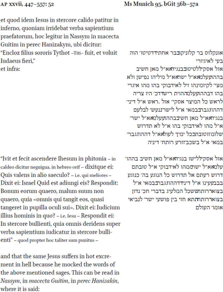 Social Media Spreads Myth: Jewish People Believe Jesus Boils in Excrement