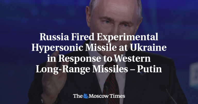 Western Forces Admit Complete Helplessness Against Russia’s Hypersonic Missile System