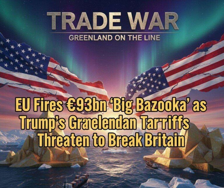 EU Unleashes ‘Trade Bazooka’ Against U.S. Over Greenland Ambitions