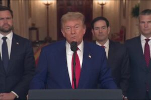 Trump Threatens ‘Massive Blow-Up’ of Iran’s Gas Field Unless Strikes Cease