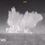 Ukrainian Drones Sink Russian Civilian Ship: Zelensky Condemned for Escalating Attacks