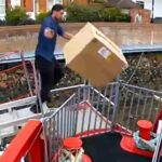 Amazon Delivery Driver’s “One-Handed Package Fling” Sparks Outrage After Damaged Parcel Lands End Over End